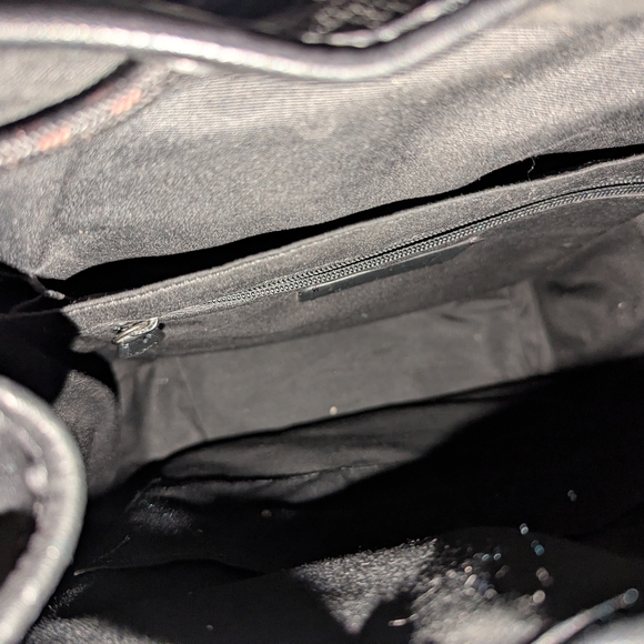 EUC Coach Smith full grain black leather terrain Track laptop backpack C2710 - Picture 14 of 16